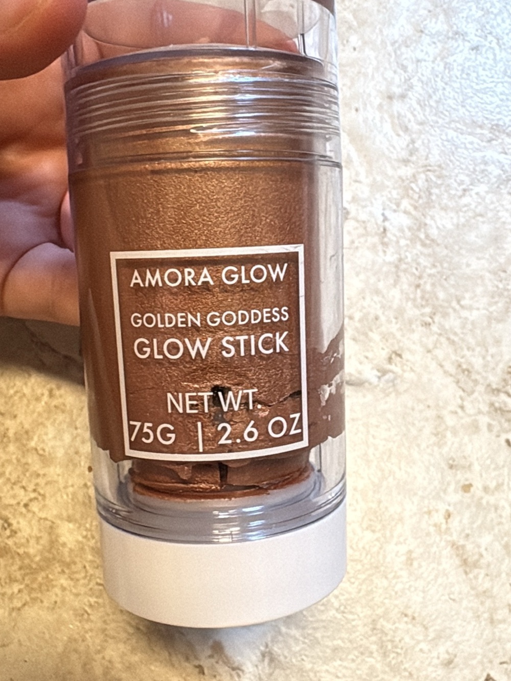 Amora Glow Golden Goddess Glow Stick - Shimmering Bronze